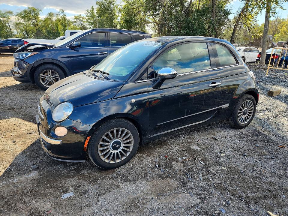Photo 1 from auction – 2012 FIAT 500 with VIN 3C3CFFCR2CT280573