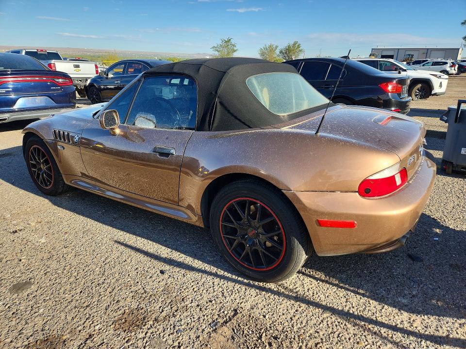 Photo 2 from auction – 2001 BMW Z3 with VIN WBACN33401LM03892