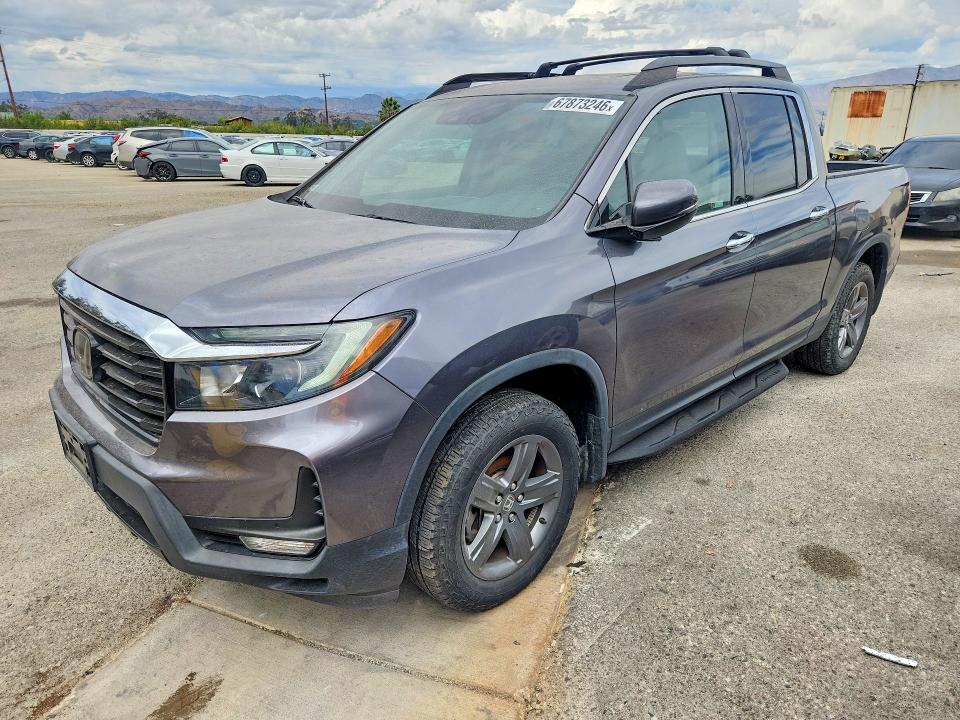 HONDA RIDGELINE 2022 с VIN 5FPYK3F79NB005443 - Снимка от търг