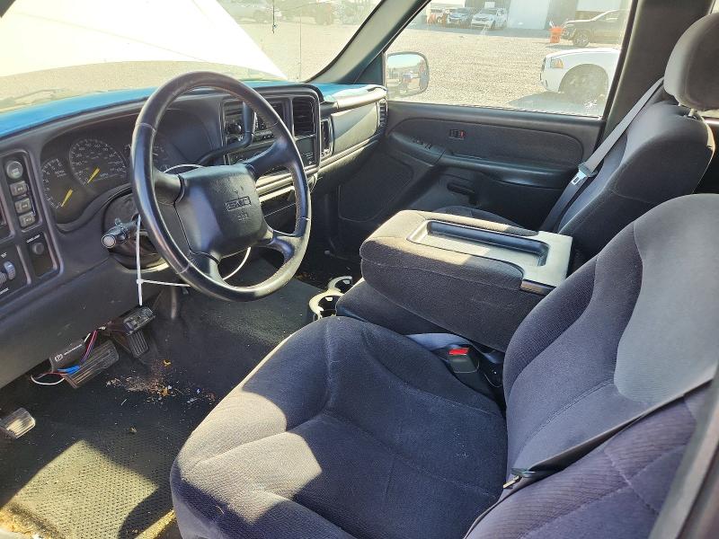 Photo 8 from auction – 2001 GMC NEW SIERRA with VIN 2GTEK19T111305080