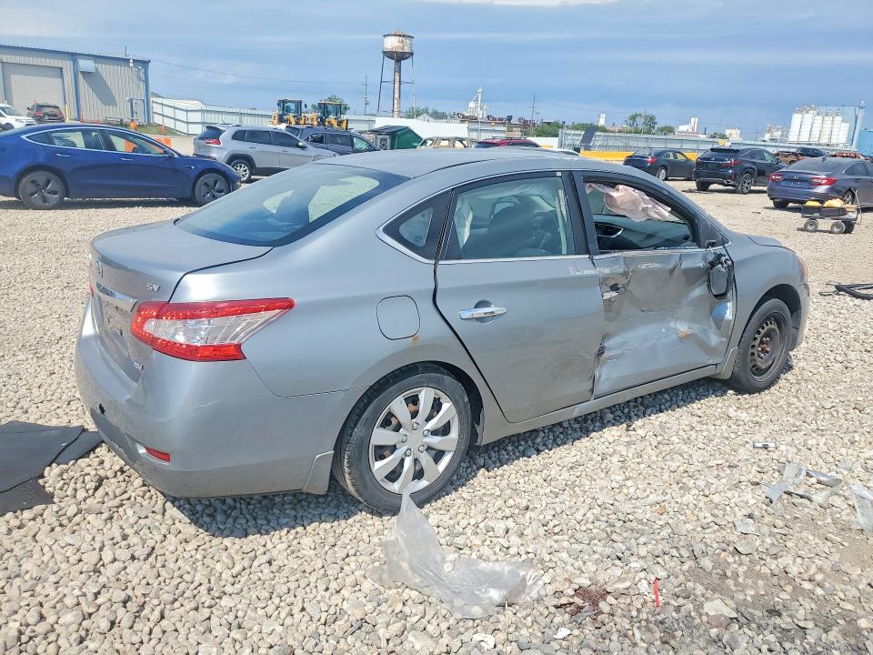 Photo 3 from auction – 2014 NISSAN SENTRA with VIN 3N1AB7AP0EL669708