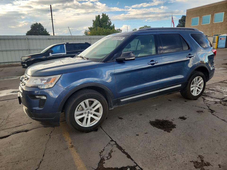 FORD EXPLORER 2018 with VIN 1FM5K8D80JGB78994 - Photo from auction