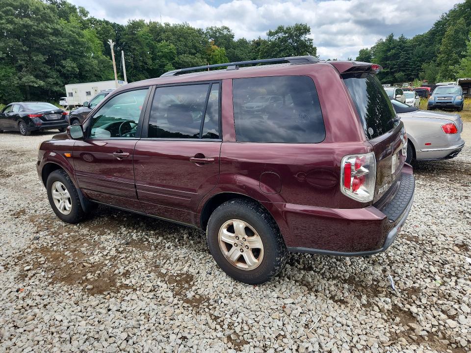 Photo 2 from auction – 2008 HONDA PILOT with VIN 5FNYF18278B050873