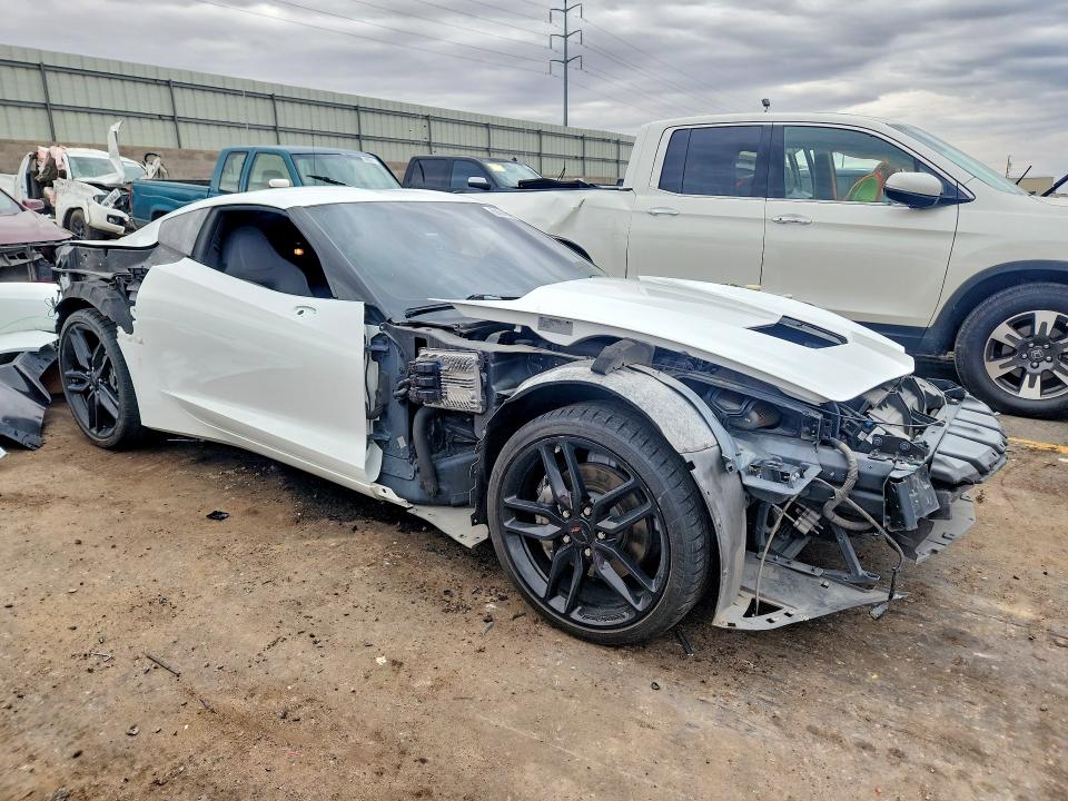 Photo 4 from auction – 2019 CHEVROLET CORVETTE with VIN 1G1YB2D70K5100761