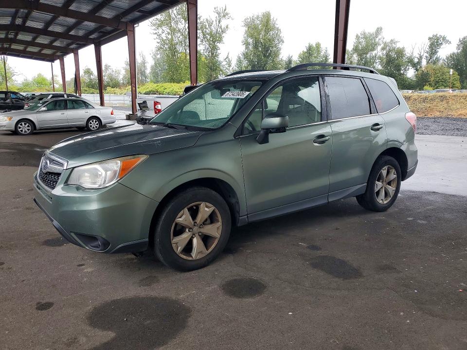 SUBARU FORESTER 2015 with VIN JF2SJARCXFH457712 - Photo from auction