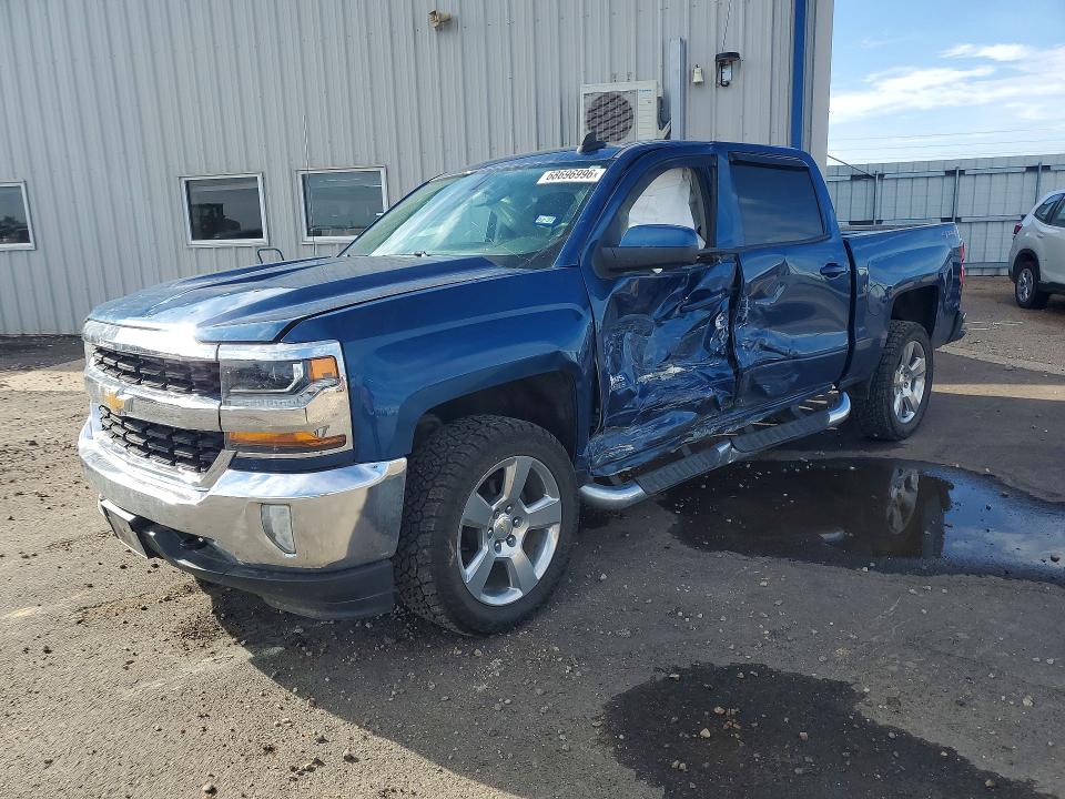 CHEVROLET SILVERADO 2018 with VIN 3GCUKREC0JG511594 - Photo from auction