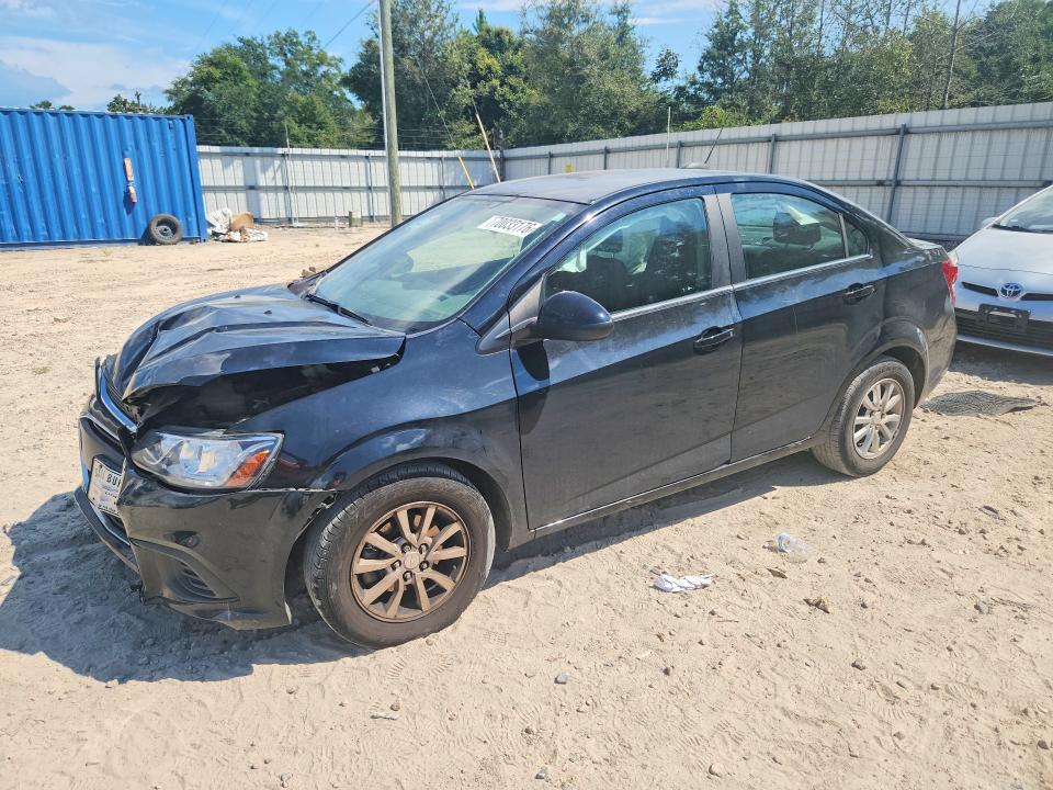 CHEVROLET SONIC 2019 with VIN 1G1JD5SB8K4110674 - Photo from auction