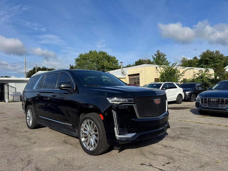 CADILLAC ESCALADE 2021 with VIN 1GYS3KKL3MR256194 - Photo from auction