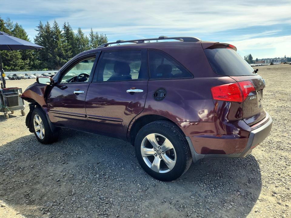 Photo 2 from auction – 2009 ACURA MDX with VIN 2HNYD28879H515836