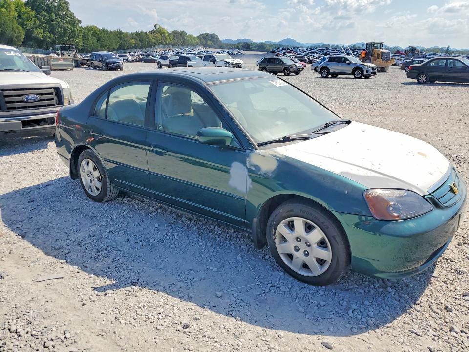 Photo 4 from auction – 2002 HONDA CIVIC with VIN 2HGES26752H511171