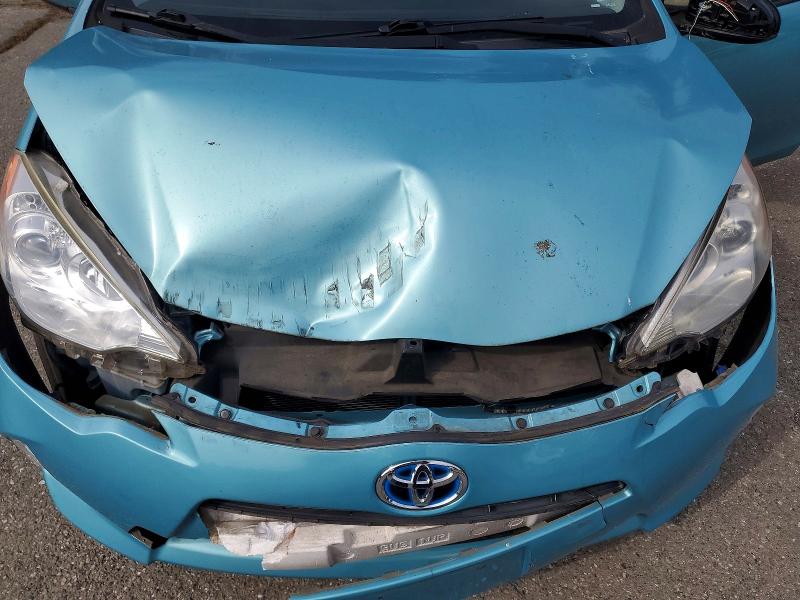 Photo 12 from auction – 2012 TOYOTA PRIUS C with VIN JTDKDTB34C1014357