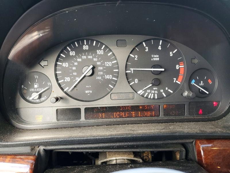 Photo 9 from auction – 2001 BMW 740 with VIN WBAGH83491DP20358