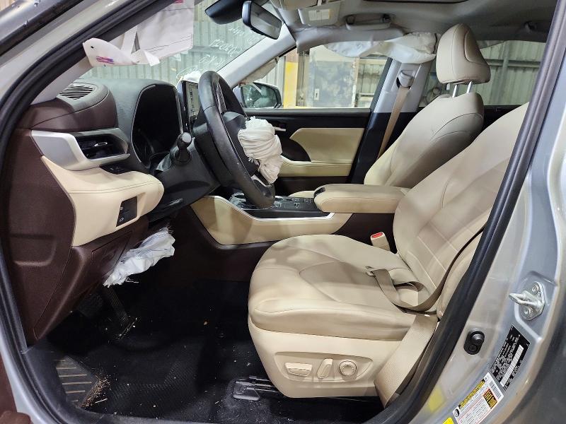Photo 7 from auction – 2020 TOYOTA HIGHLANDER with VIN 5TDGZRAH3LS502029