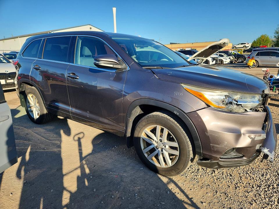 صورة رقم 4 من المزاد - 2014 TOYOTA HIGHLANDER مع VIN 5TDBKRFH0ES035811