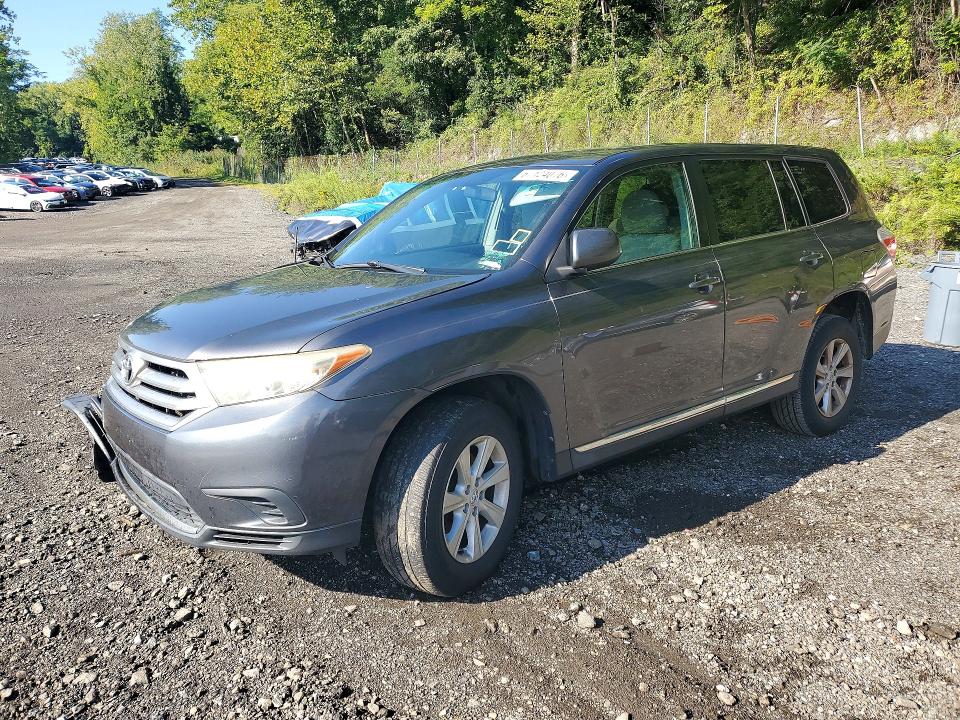 TOYOTA HIGHLANDER 2012 with VIN 5TDZK3EH4CS079112 - Photo from auction