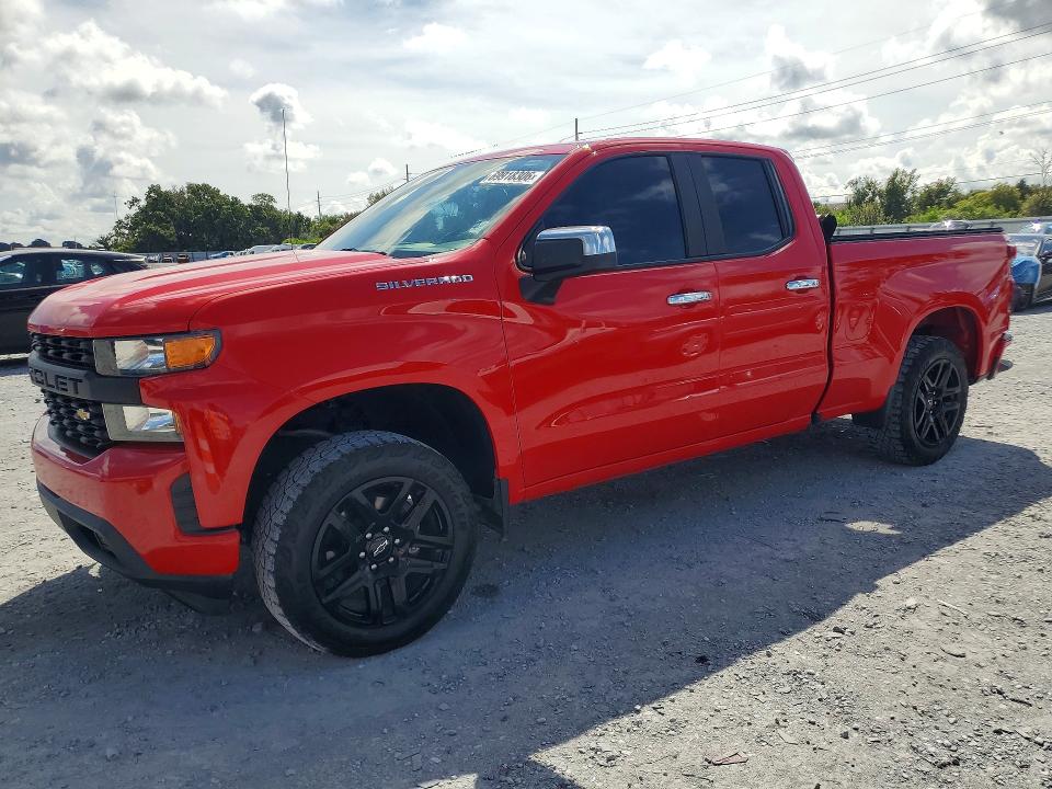 Снимка 1 от търг – 2021 CHEVROLET SILVERADO с VIN 1GCRWAEHXMZ126345