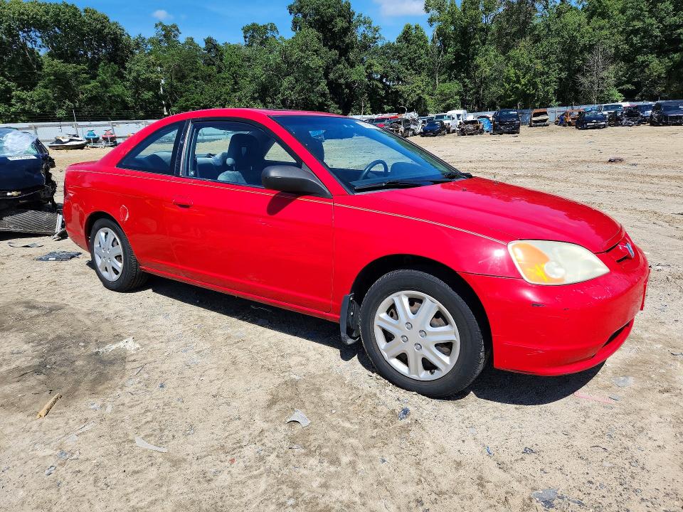 Снимка 4 от търг – 2001 HONDA CIVIC с VIN 1HGEM22951L060178
