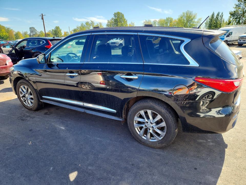 Photo 2 from auction – 2013 INFINITI JX35 with VIN 5N1AL0MM4DC313433