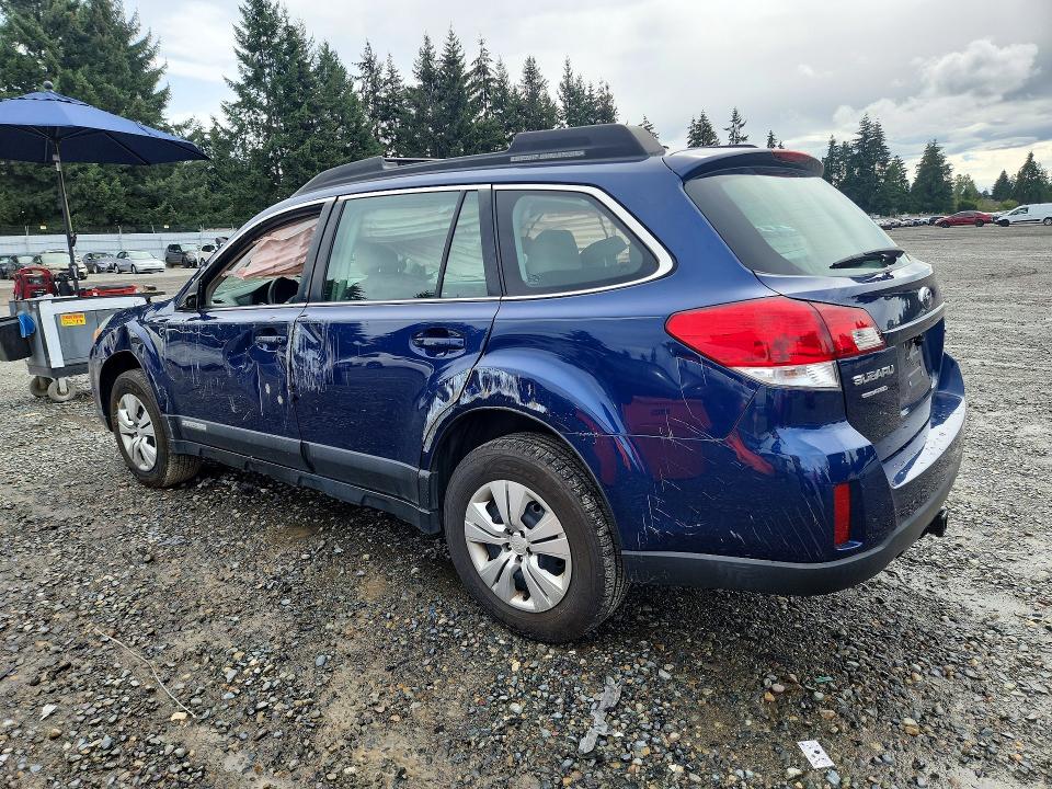 Photo 2 from auction – 2010 SUBARU OUTBACK with VIN 4S4BRBAC9A3350290