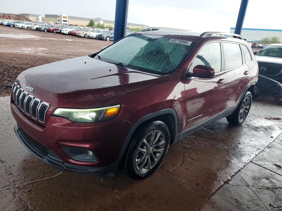 JEEP CHEROKEE 2019 with VIN 1C4PJLLB7KD348089 - Photo from auction