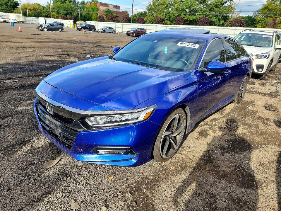 HONDA ACCORD 2018 with VIN 1HGCV2F38JA023857 - Photo from auction