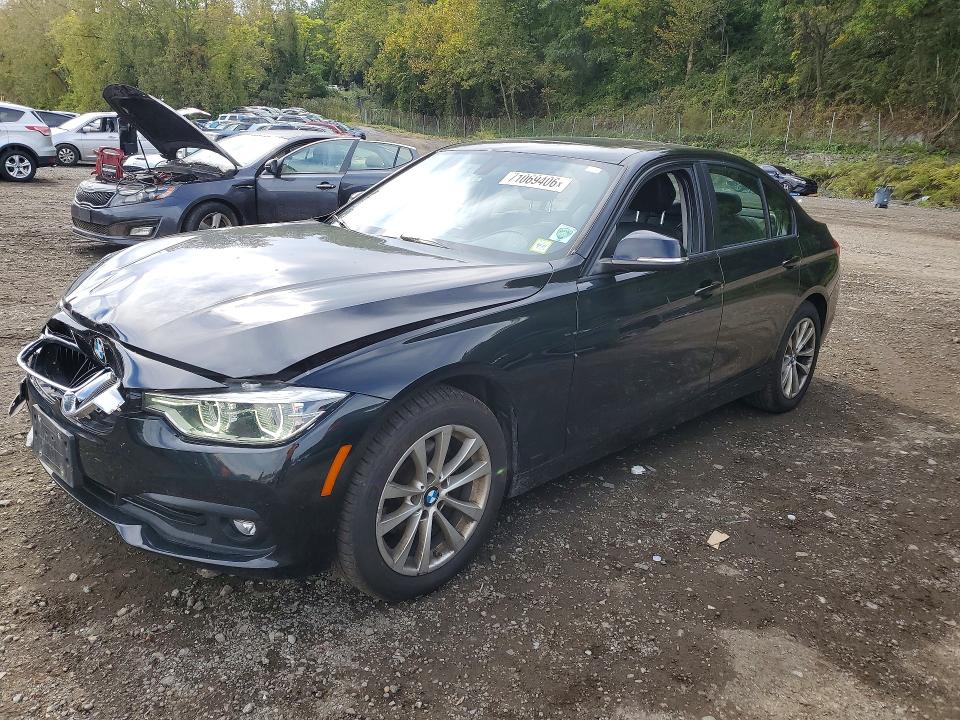 BMW 320 2018 with VIN WBA8E5G50JNV02141 - Photo from auction
