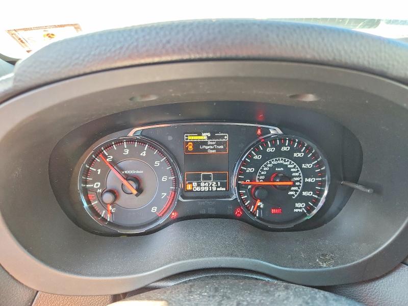Photo 9 from auction – 2019 SUBARU WRX with VIN JF1VA1A61K9809118
