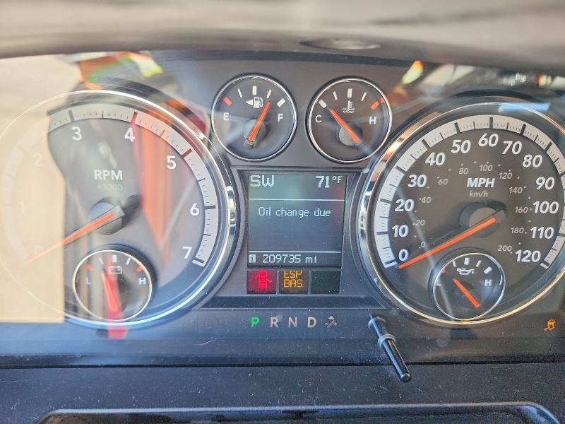 Photo 9 from auction – 2009 DODGE RAM 1500 with VIN 1D3HV18T09S729004