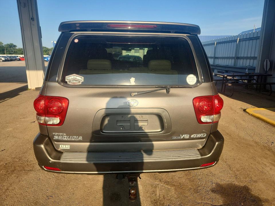Photo 6 from auction – 2007 TOYOTA SEQUOIA with VIN 5TDBT48A27S290298