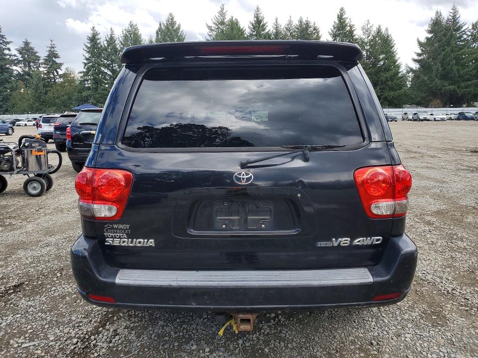 Photo 6 from auction – 2007 TOYOTA SEQUOIA with VIN 5TDBT48A47S278489