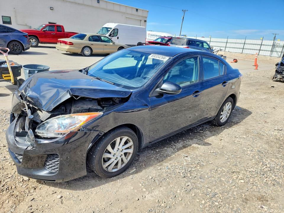 MAZDA 3 2012 مع رقم تعريف المركبة JM1BL1W76C1533768 - صورة من المزاد