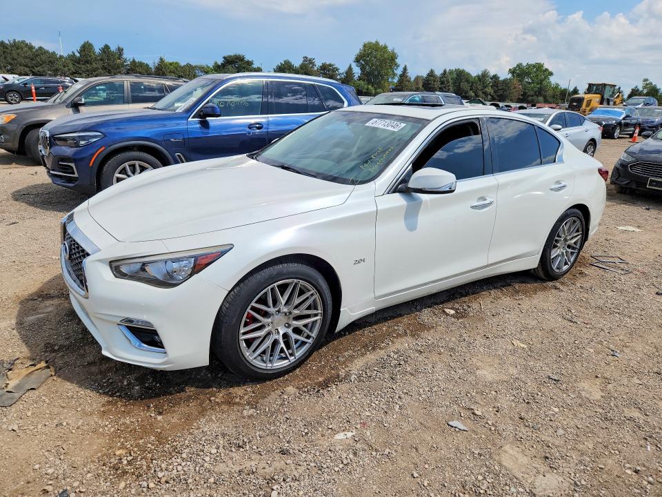 INFINITI Q50 2018 with VIN JN1CV7AR4JM280152 - Photo from auction