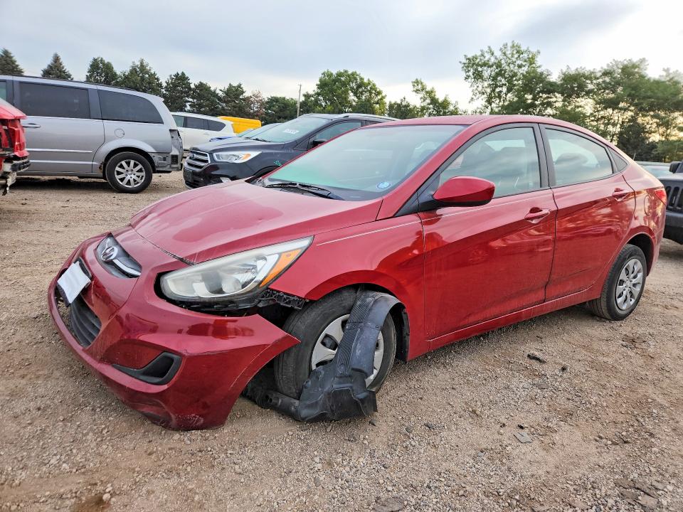 Photo 1 from auction – 2017 HYUNDAI ACCENT with VIN KMHCT4AE0HU357569