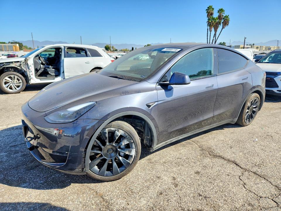 Foto 1 de la subasta – 2024 TESLA MODEL Y con VIN 7SAYGDEE3RA238840