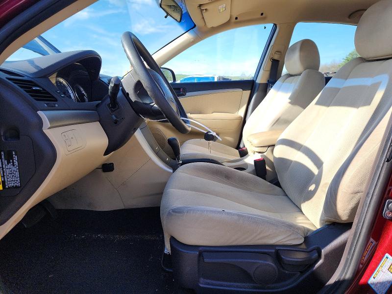 Photo 7 from auction – 2009 HYUNDAI SONATA with VIN 5NPET46C49H477116