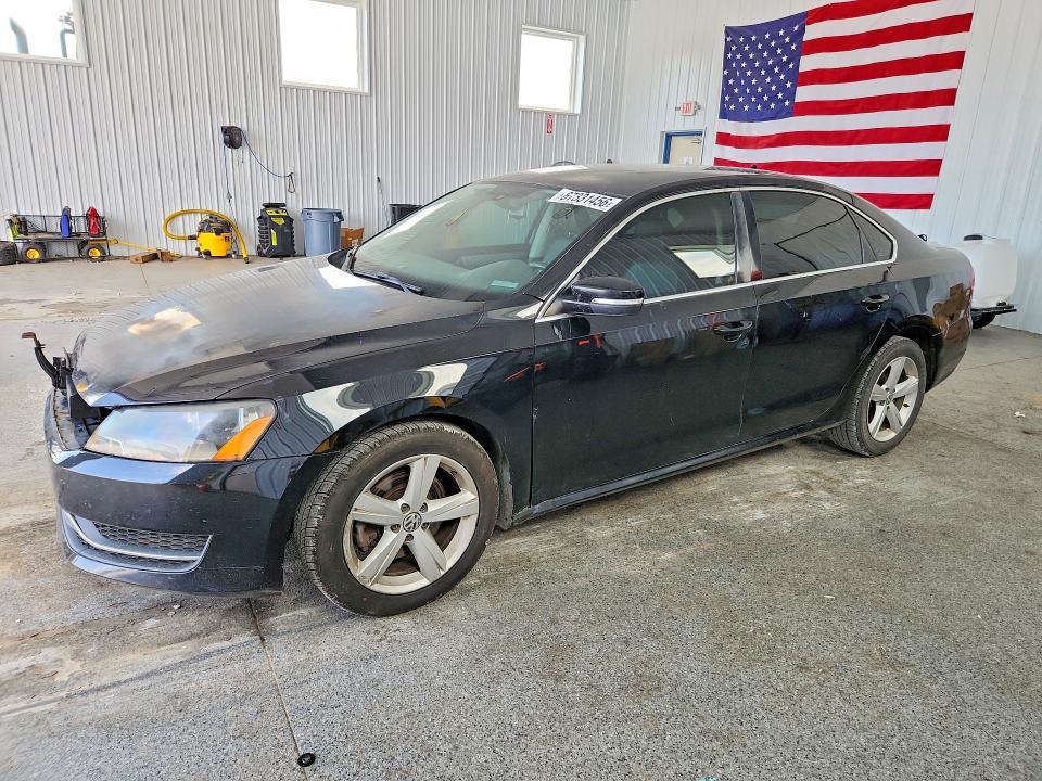 VOLKSWAGEN PASSAT 2013 with VIN 1VWBP7A31DC086832 - Photo from auction