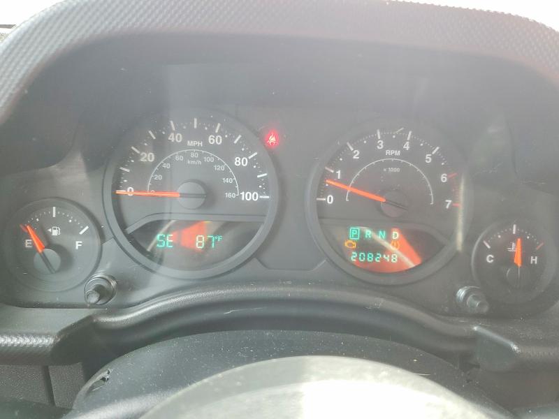 Photo 9 from auction – 2008 JEEP WRANGLER UNLIMITED with VIN 1J4GA39158L636278