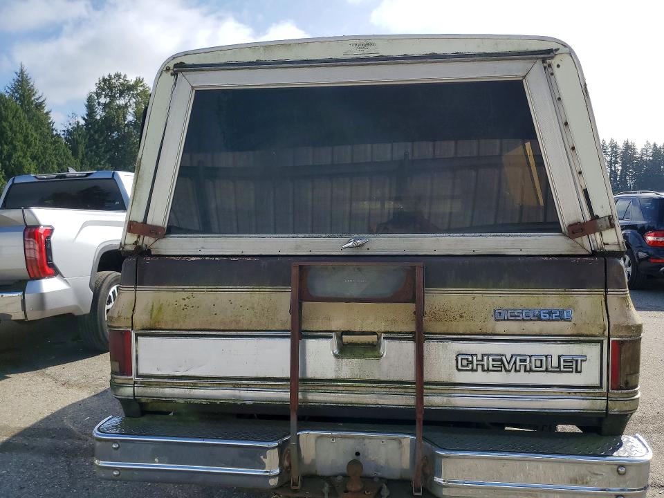 Photo 6 from auction – 1984 CHEVROLET C20 with VIN 2GCGC24J6E1154583