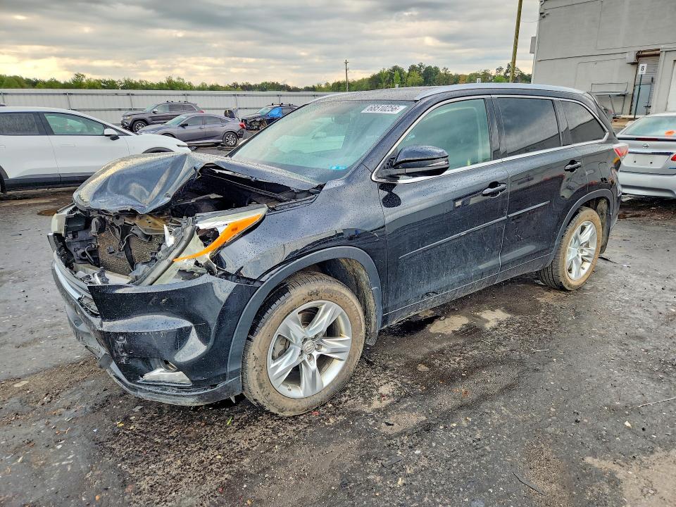 TOYOTA HIGHLANDER 2014 с VIN 5TDDKRFHXES071188 - Снимка от търг