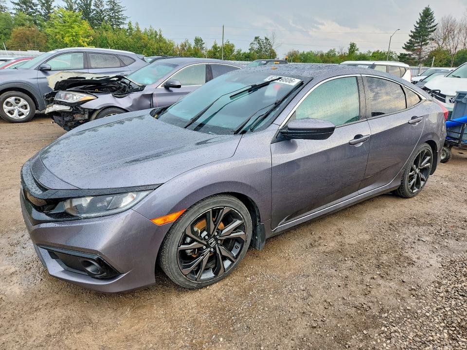 HONDA CIVIC 2020 with VIN 2HGFC2F88LH011047 - Photo from auction