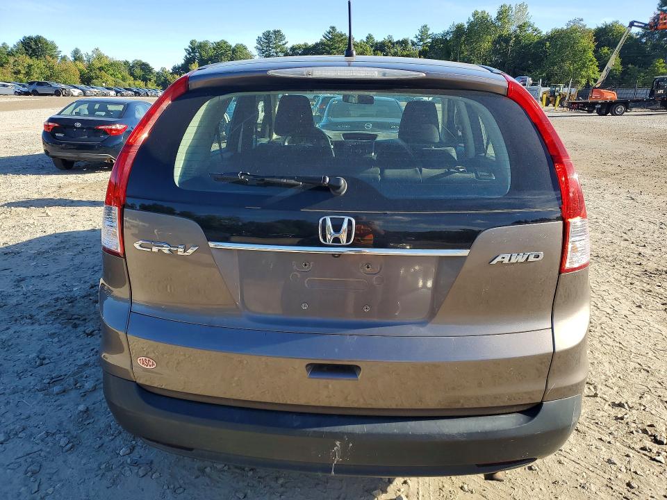 Photo 6 from auction – 2013 HONDA CR-V with VIN 5J6RM4H31DL020645