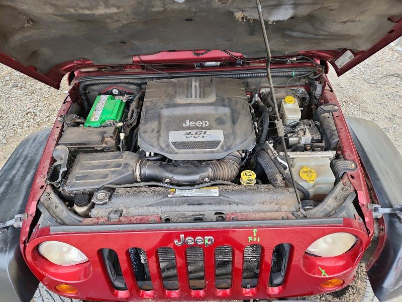 Снимка 12 от търг – 2012 JEEP WRANGLER UNLIMITED с VIN 1C4BJWEG7CL123554