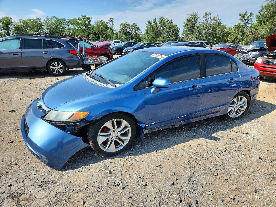 HONDA CIVIC 2008 with VIN 1HGFA16518L086785 - Photo from auction