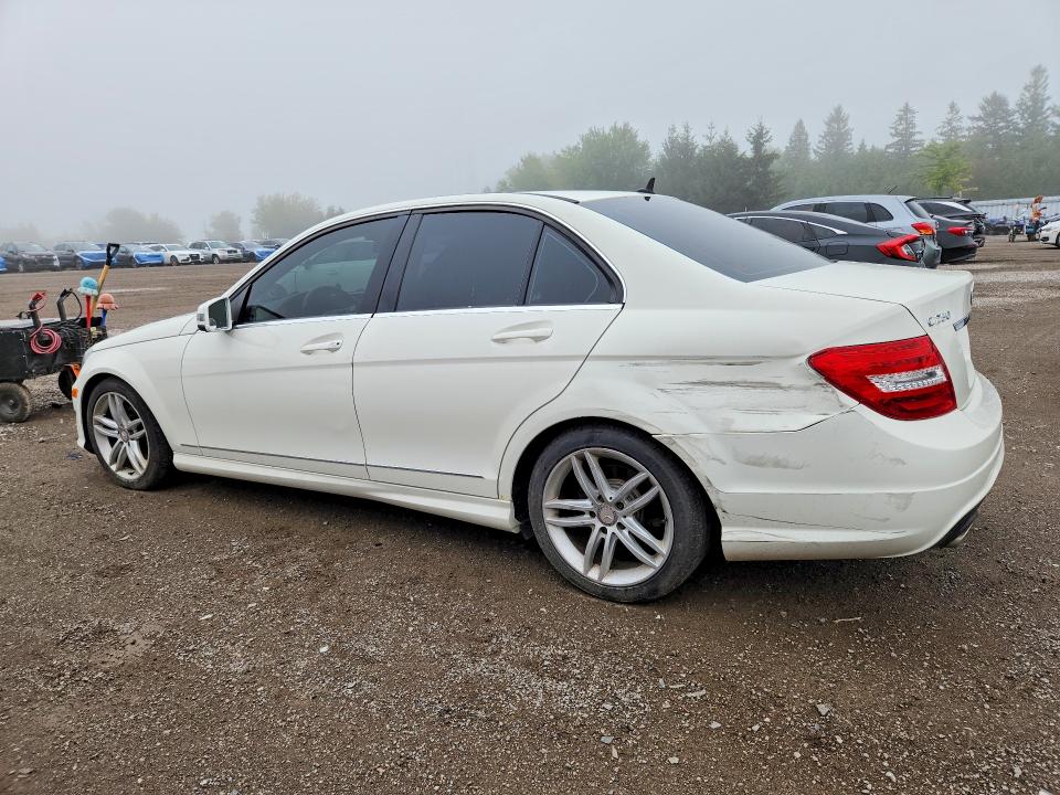 Photo 2 from auction – 2012 MERCEDES-BENZ C with VIN WDDGF8FB9CA598212