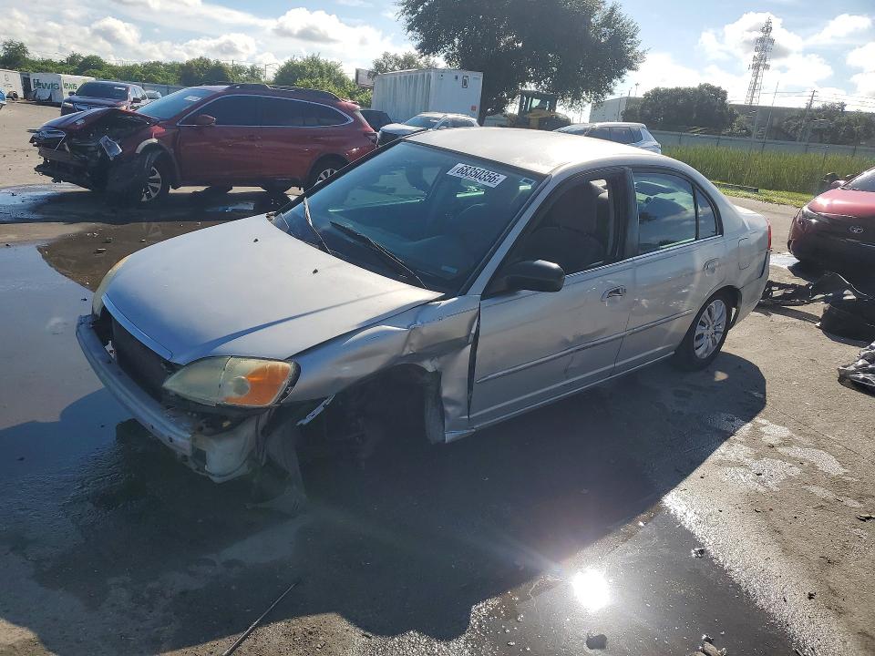 Фото 1 с аукциона – 2002 HONDA CIVIC с VIN 1HGES16552L070461