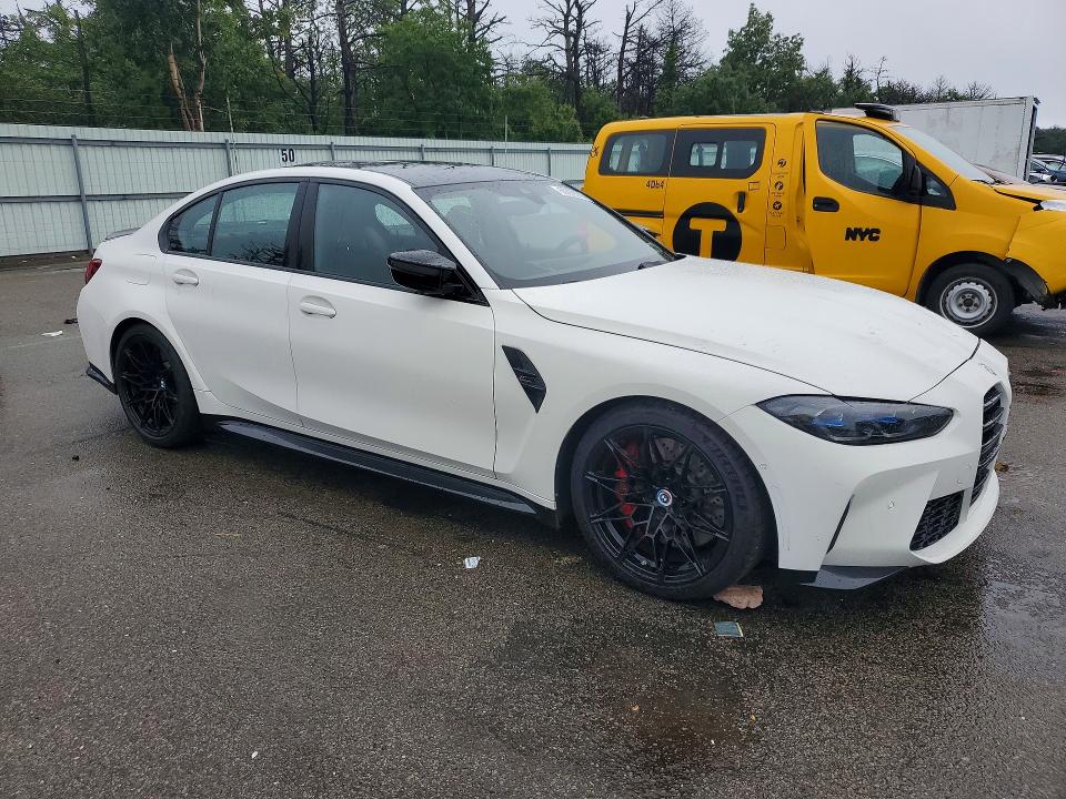 Photo 4 from auction – 2022 BMW M3 with VIN WBS43AY07NFM37493