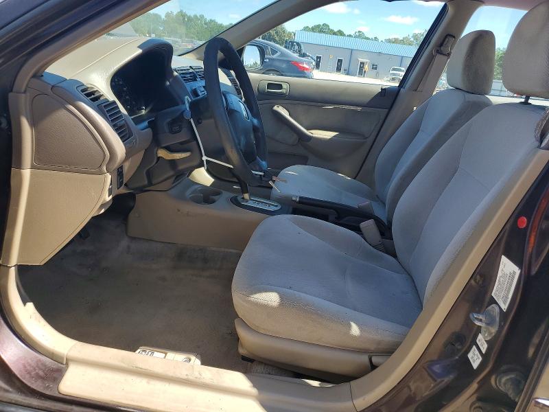 Photo 7 from auction – 2001 HONDA CIVIC with VIN 2HGES16551H541830
