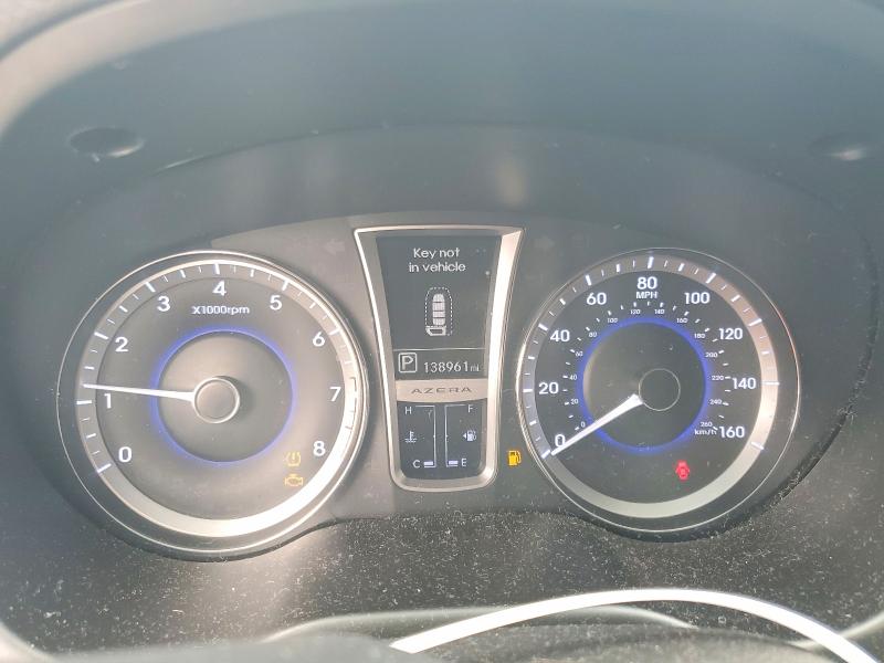 Photo 9 from auction – 2013 HYUNDAI AZERA with VIN KMHFH4JG7DA248554