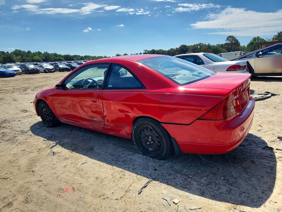Снимка 2 от търг – 2001 HONDA CIVIC с VIN 1HGEM22951L060178