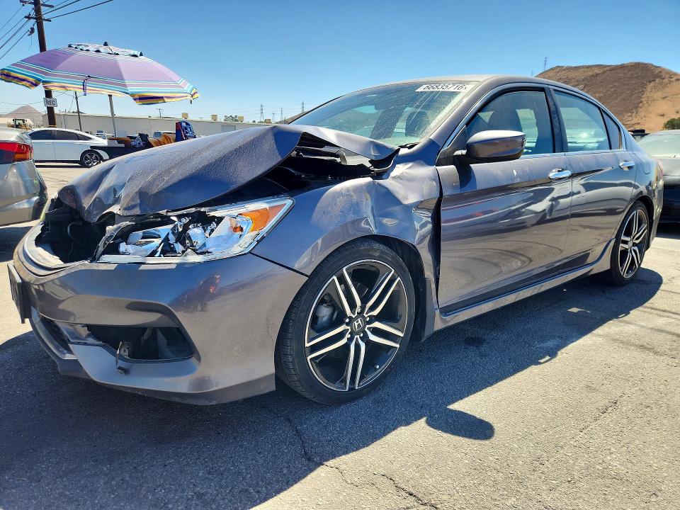 Photo 1 from auction – 2017 HONDA ACCORD with VIN 1HGCR2F59HA301052